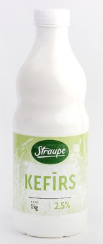 Straupe kefīrs 2,5% 1 kg